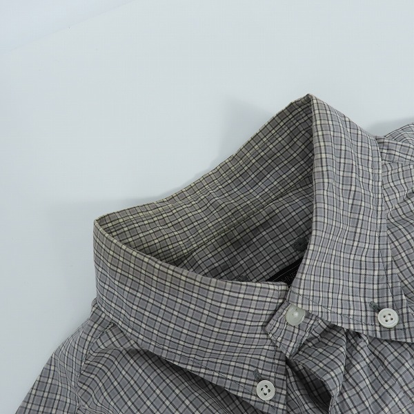 実際に弊社で買取させて頂いたSOPHNET./ソフネット 23SS SCORPION CHECK BIG B.D SHIRT/スコーピオンチェックビッグボタンダウンシャツ SOPH-230038/Mの画像 4枚目