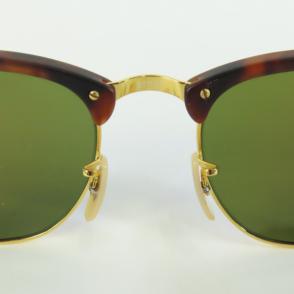 実際に弊社で買取させて頂いたRay-Ban/レイバン CLUBMASTER/クラブマスター RB3016 1145/17の画像 4枚目