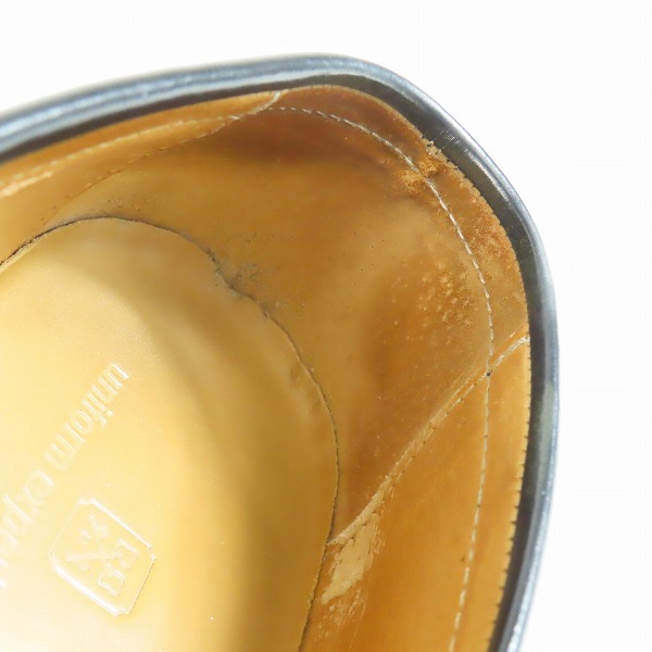 実際に弊社で買取させて頂いたuniform experiment/ユニフォームエクスペリメント コインローファー/42の画像 6枚目