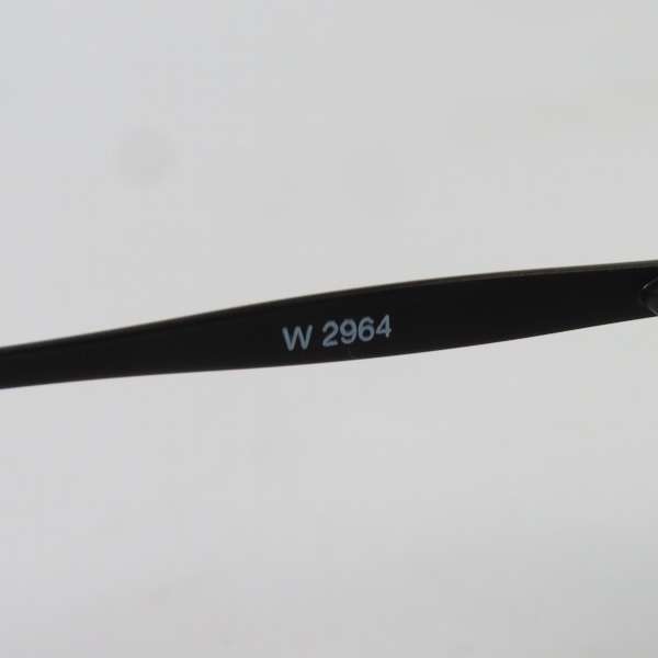 実際に弊社で買取させて頂いたRay-Ban/レイバン サングラスフレーム/アイウェア W2964の画像 7枚目