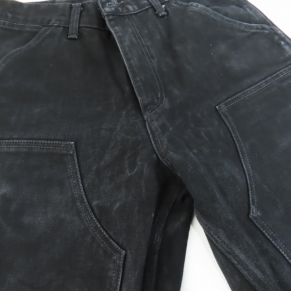 実際に弊社で買取させて頂いたCARHARTT×HOCKEY/カーハート×ホッキー ブラック デニム パンツ 30×32の画像 7枚目