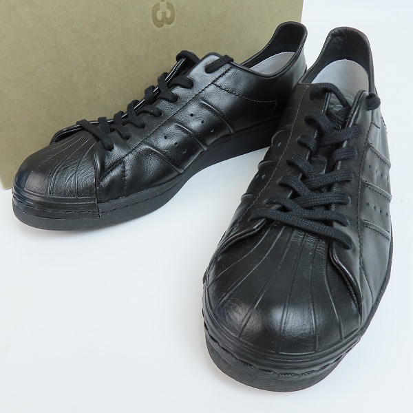 実際に弊社で買取させて頂いたY-3/ワイスリー SUPERSTAR/スーパースター レザースニーカー IE3237/26.5
