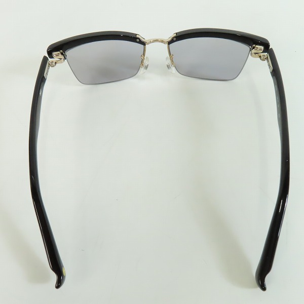 実際に弊社で買取させて頂いた999.9/フォーナインズ ハーフリム サングラス/アイウェア M-802の画像 3枚目