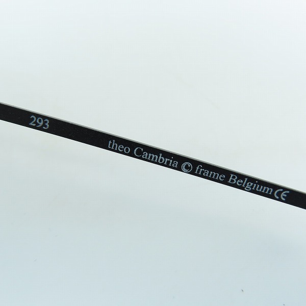 実際に弊社で買取させて頂いたTHEO/テオ Cambria/カンブリア メガネフレーム/アイウェアの画像 7枚目