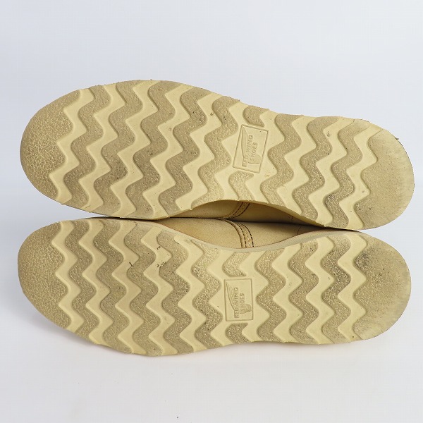 実際に弊社で買取させて頂いたRED WING/レッドウィング アイリッシュセッター スエード モックトゥ 8173/9.5Eの画像 2枚目