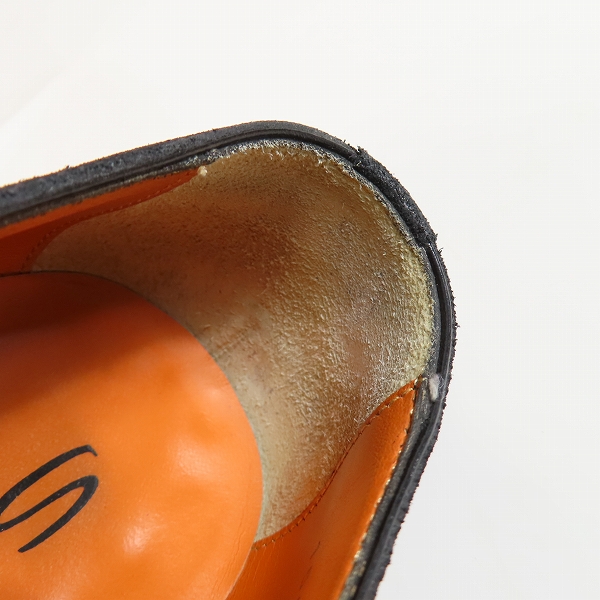 実際に弊社で買取させて頂いたSantoni/サントーニ 15004 ストレートチップ レザーシューズ/7.5の画像 6枚目