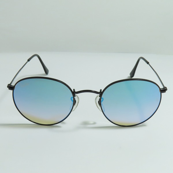 実際に弊社で買取させて頂いたRay-Ban/レイバン ROUND METAL ラウンドメタル サングラス アイウェア RB3447の画像 1枚目