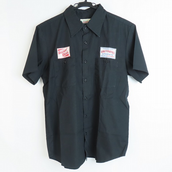 実際に弊社で買取させて頂いたWACKO MARIA/ワコマリア RUDEES 背面マリア デザイン 半袖ボタンシャツ M