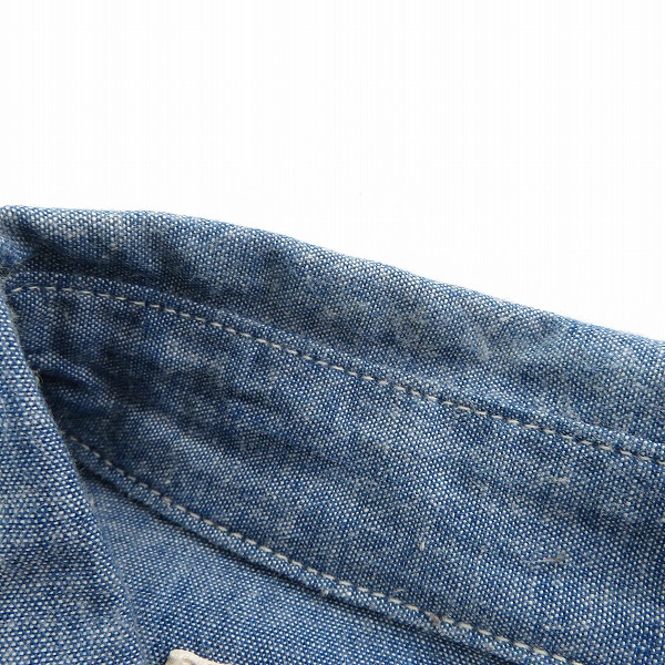 実際に弊社で買取させて頂いたTHE REAL McCOY'S/リアルマッコイズ 長袖 ワークシャツの画像 6枚目