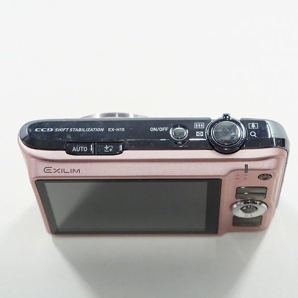 実際に弊社で買取させて頂いたCASIO/カシオ EXILIM EX-H15 コンパクトデジタルカメラ 動作未確認の画像 4枚目