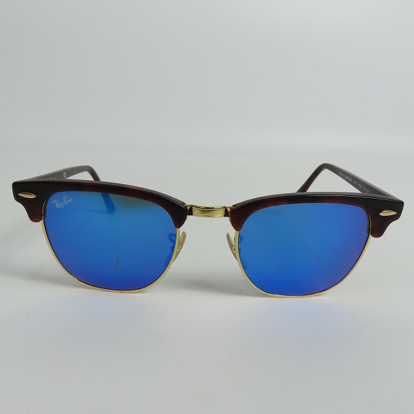 実際に弊社で買取させて頂いたRay-Ban/レイバン CLUBMASTER/クラブマスター サングラス RB3016 1145の画像 1枚目