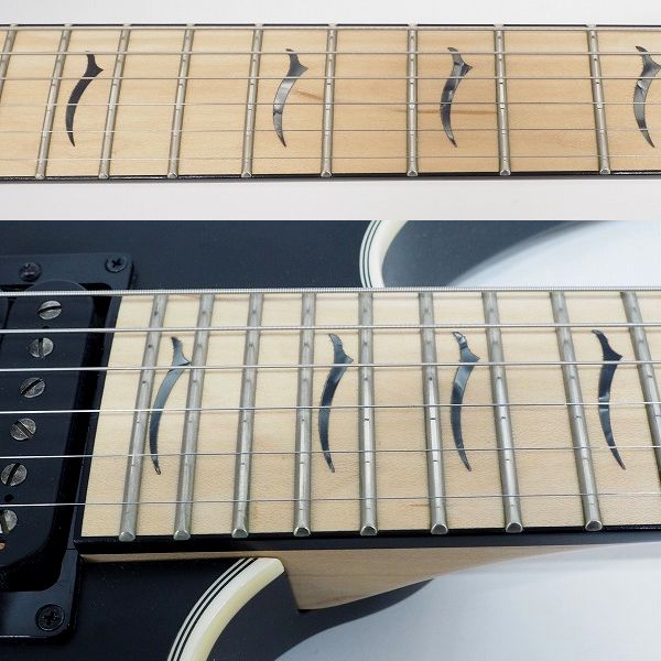 実際に弊社で買取させて頂いた★FGN/FUJIGEN/フジゲン JMY-AL-M Matte Black エレキギター ダンカン製PU搭載 リバースヘッド ギグケース付の画像 3枚目