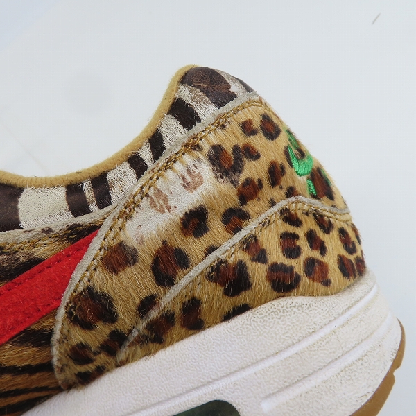 実際に弊社で買取させて頂いたNIKE×ATMOS/ナイキ×アトモス AIR MAX 1 DLX/エアマックス1 アニマルパック 2.0 AQ0928-700/27の画像 8枚目