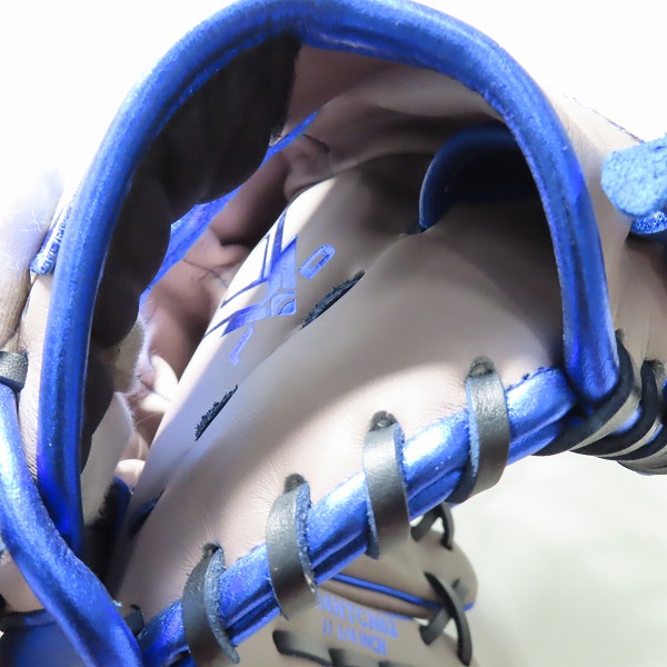 実際に弊社で買取させて頂いたRawlings/ローリングス HYPER TECH COLOR SYNC 軟式 内野手用 グローブ/グラブ GR4HTCN62の画像 7枚目