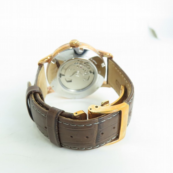 実際に弊社で買取させて頂いたORIENT/オリエント SUN＆MOON サンアンドムーン F6L2-UAA0 自動巻き 腕時計の画像 2枚目