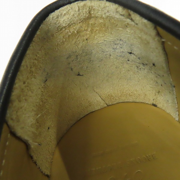 実際に弊社で買取させて頂いたBROOKS BROTHERS/ブルックスブラザーズ レザーコインローファー 5229/10Dの画像 6枚目