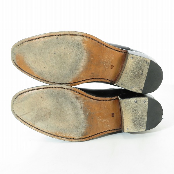 実際に弊社で買取させて頂いたBEAMS HEART/ビームス ハート レザーサイドゴアブーツ GM055/40の画像 2枚目