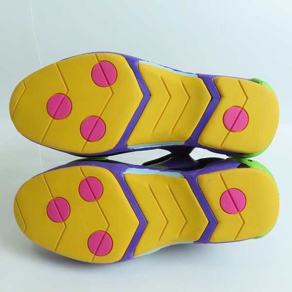 実際に弊社で買取させて頂いた【観賞用】キングレコード EVANGELION/エヴァンゲリオン EVA-SUPERNOVA01 初号機モデル スニーカー/Sの画像 2枚目