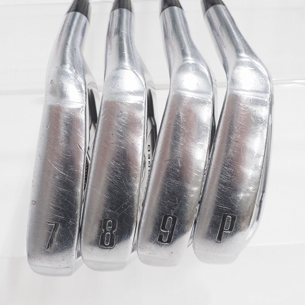 実際に弊社で買取させて頂いたDUNLOP/ダンロップ SRIXON/スリクソン Z-TX FORGED フォージド アイアン #7～9,Pw 4本セット Dynamic Gold FLEX:S200の画像 1枚目