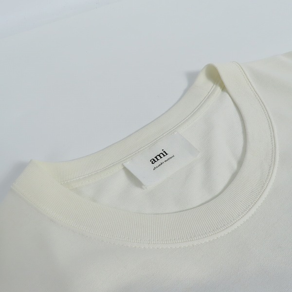 実際に弊社で買取させて頂いたami alexandre mattiussi/アミ アレクサンドルマテュッシ ハートAロゴ刺繍 半袖Tシャツ UTS004.726/Mの画像 5枚目