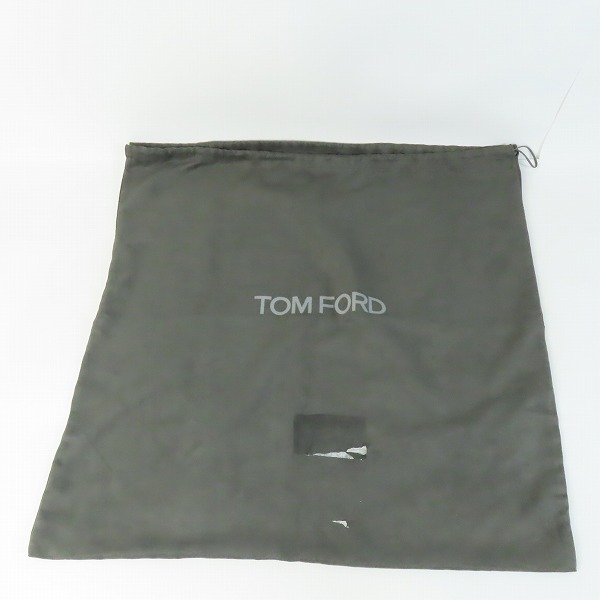 実際に弊社で買取させて頂いたTOM FORD/トムフォード カデナ/パドロック付 クラッチ/セカンドバッグの画像 8枚目