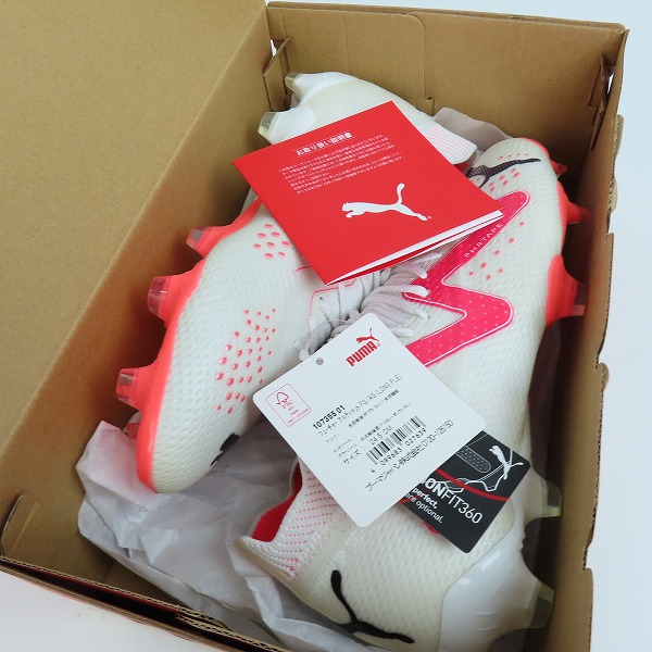 実際に弊社で買取させて頂いたPUMA/プーマ FUTURE ULTIMATE FG/AG フューチャーアルティメット  サッカー用 スパイク 107355-01 24.5の画像 7枚目