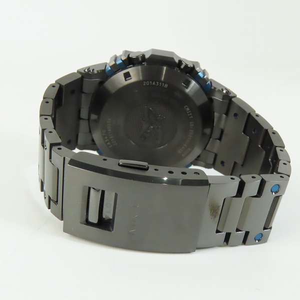 実際に弊社で買取させて頂いた【保証期間内】G-SHOCK/Gショック MR-G 青墨 タフソーラー/Bluetooth搭載 腕時計 MRG-B5000BA-1JRの画像 3枚目