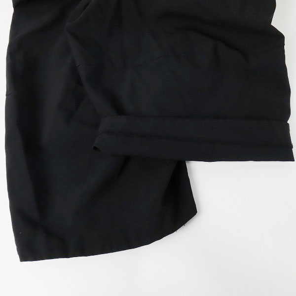 実際に弊社で買取させて頂いたBLACK COMME des GARCONS/ブラック コムデギャルソン イージー サルエル ハーフパンツ 1Q-P023 Mの画像 5枚目
