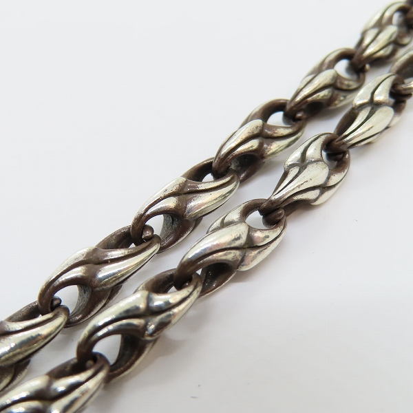 実際に弊社で買取させて頂いた【ギャラ付】Bloody Mary/ブラッディマリー Claw Link/クローリンクチェーン/60cmの画像 2枚目
