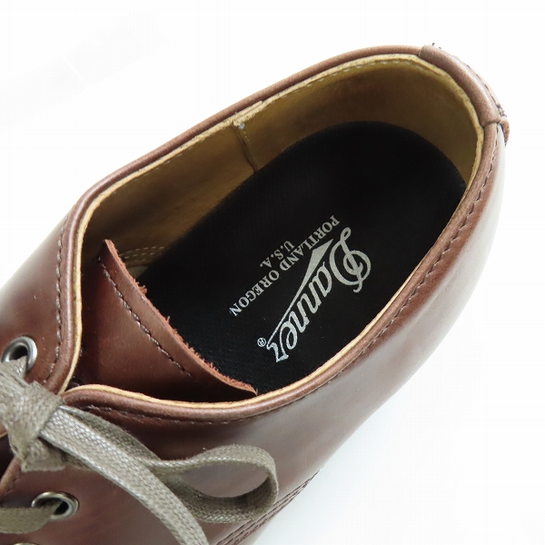 実際に弊社で買取させて頂いたDANNER/ダナー PLAIN TOE BARN/プレーントゥ レザーシューズ D219750/7.5の画像 4枚目
