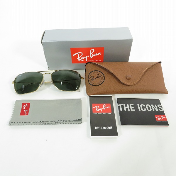 実際に弊社で買取させて頂いたRay-Ban/レイバン CARAVAN キャラバン サングラス RB3136の画像 9枚目