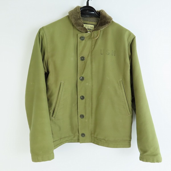 実際に弊社で買取させて頂いたBUZZ RICKSON'S/バズリクソンズ N-1 デッキジャケット NXSS 22036 S