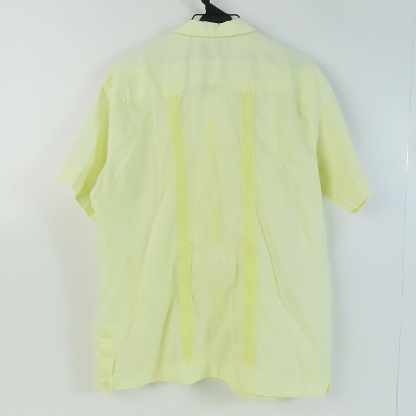 実際に弊社で買取させて頂いたCONTINENTAL/コンチネンタル ヴィンテージ メキシコ製 キューバシャツ /XLの画像 1枚目