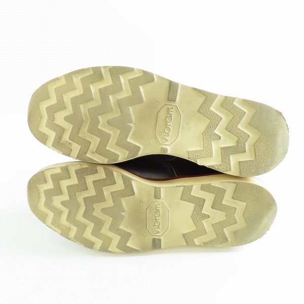 実際に弊社で買取させて頂いたCHIPPEWA/チペワ プレーントゥ ローカット レザー シューズ ブラック 1901M43/26の画像 2枚目