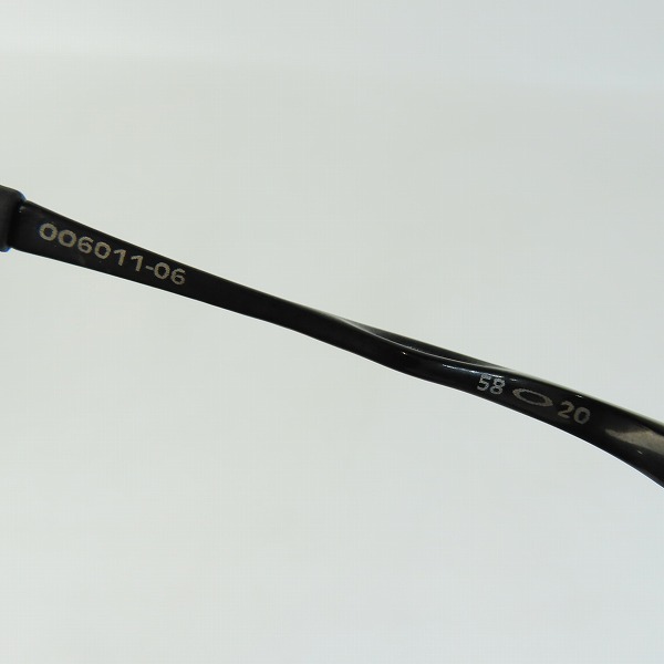 実際に弊社で買取させて頂いたOAKLEY/オークリー X-SQUARED/エックス・スクエアード サングラス/アイウェア 偏光レンズ OO6011-06の画像 6枚目