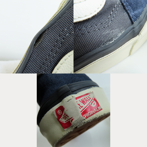 実際に弊社で買取させて頂いたWTAPS×VANS/ダブルタップス×バンズ OG Old Skool LX Dress Blue/ドレスブルー スニーカー VN0A36C8U9X/27の画像 6枚目