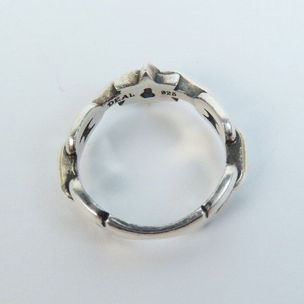 実際に弊社で買取させて頂いたDEAL DESIGN/ディールデザイン スター/チェーン リング 17号の画像 5枚目