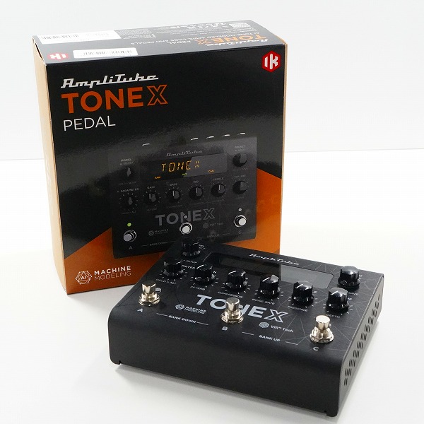 実際に弊社で買取させて頂いたIK MULTIMEDIA/アイケーマルチメディア TONEX PEDAL ギター アンプシミュレーター マルチエフェクター 簡易動作確認済み