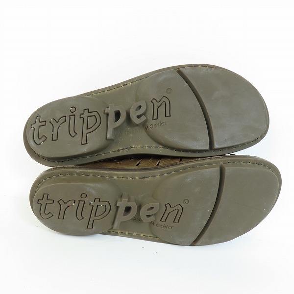 実際に弊社で買取させて頂いたTRIPPEN/トリッペン レザーシューズ/41の画像 2枚目