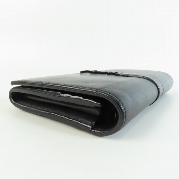 実際に弊社で買取させて頂いたSAINT LAURENT PARIS/サンローランパリ ラージフラップウォレット YSL 414567 の画像 2枚目