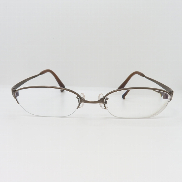 実際に弊社で買取させて頂いた999.9/フォーナインズ チタン メガネフレーム/アイウェア 度入り S-246Tの画像 1枚目