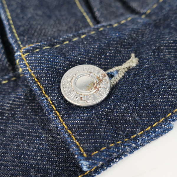 実際に弊社で買取させて頂いたLevi's/リーバイス VINTAGE CLOTHING 507XX 1953モデル TYPE2 デニムジャケット 70507-0062/40(M)の画像 7枚目