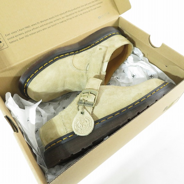 実際に弊社で買取させて頂いたDr.Martens/ドクターマーチン ISHAM/アイシャム BUCKLE MULEバックル ミュール スエード サンダルシューズ 31734292/UK7の画像 8枚目