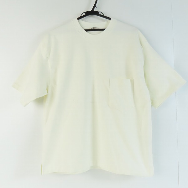 実際に弊社で買取させて頂いたAURALEE/オーラリー STANDUPTEE/スタンドアップ Tシャツ/コットンシャツA9STO1SU/4