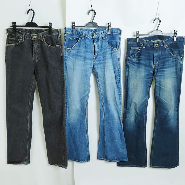 実際に弊社で買取させて頂いたLEE/リー デニムパンツ ジーンズ 3点セット