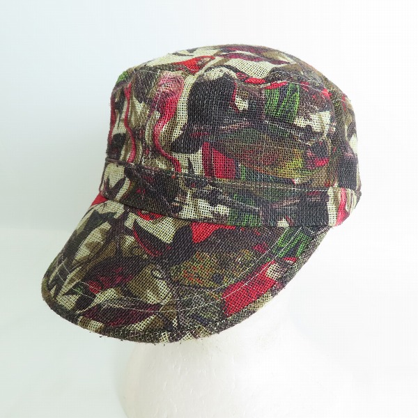 実際に弊社で買取させて頂いたCA4LA/カシラ 総柄帽子 zkn00889