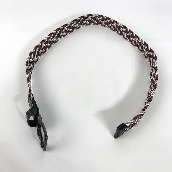 実際に弊社で買取させて頂いたNIKE GOLF/ナイキ ゴルフ G-Flex ストレッチウーブンマスターズゴルフベルト ブラック レッド の画像 5枚目