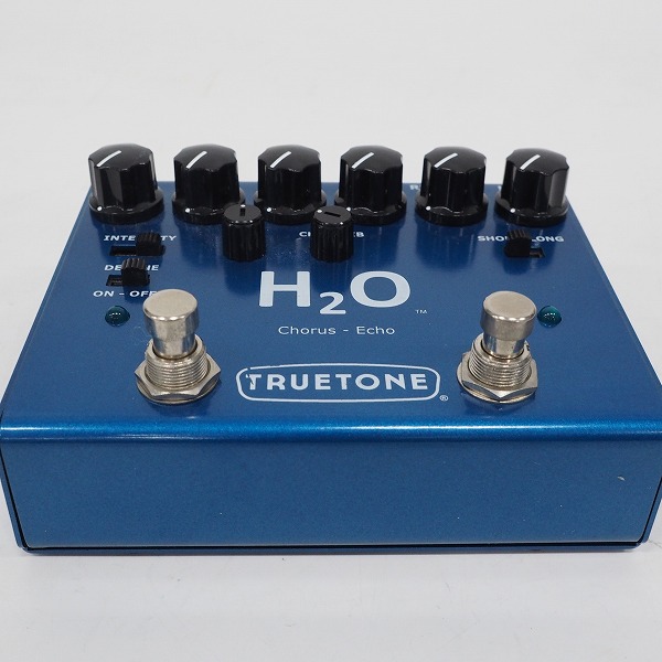 実際に弊社で買取させて頂いたTRUETONE/トゥルートーン  H2O V3 CHORUS ECHO コーラス エコー エフェクター【動作確認済】の画像 2枚目