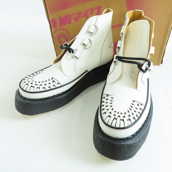 実際に弊社で買取させて頂いたGEORGE COX/ジョージコックス 私立探偵 濱マイク 限定モデル Dリング チャッカブーツ 13273/8