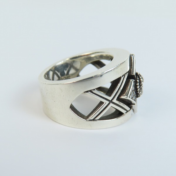 実際に弊社で買取させて頂いたJustin Davis/ジャスティンデイビス GRANDEUR RING/グランドールリング  925/11-12号の画像 3枚目